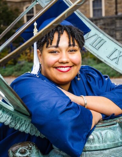 Closeup Senior Portrait at Penn State College - StudioEm Productions